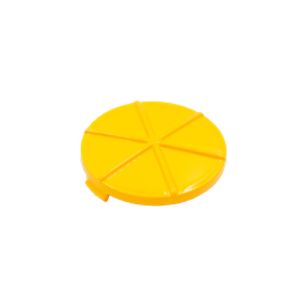 E-BIKE - TAPON IZQUIERDO AMARILLO DECORATIVO PARA VELOCIPEDO ELECTRICO / ETAP-A016