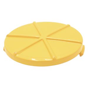 TAPON IZQUIERDO AMARILLO DECORATIVO PARA VELOCIPEDO ELECTRICO / ETAP-A016