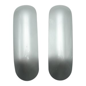 TAPAS HORQUILLA DELANTERA GRIS PLATA PARA VELOCIPEDO ELECTRICO / ETAP-Q010