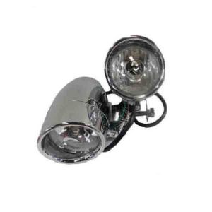 FARO AUXILIAR (CROMADO) MICA BLANCA 12 Vcc / FAR-004