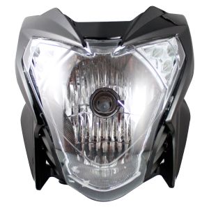 FARO C/BISEL NEGRO 12 Vcc / FAR-068NE