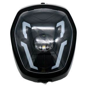 FARO C/BISEL NEGRO 12 Vcc / FAR-151