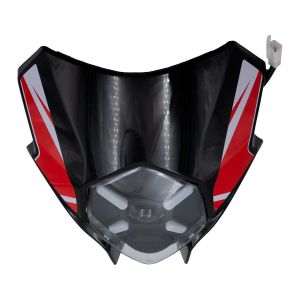 FARO CUSTOM NEGRO / ROJO 12 Vcc / FAR-179