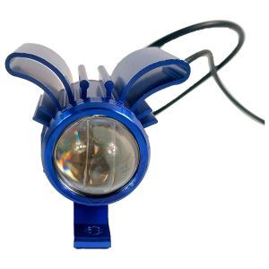 "FARO AUXILIAR BASE AZUL LUZ BLANCA, LUZ AMARILLA 12VCC" / FAR-X027