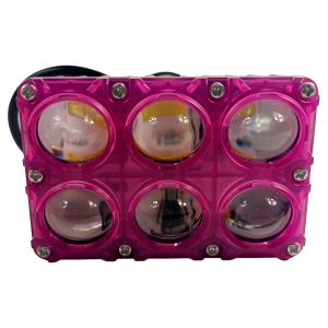 FARO AUXILIAR ROSA DE 6 LEDS 12VCC / FAR-X035