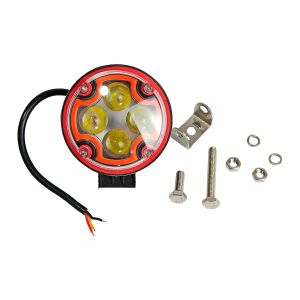 FARO AUXILIAR 1200 LM 12 Vcc 12W LUZ BLANCA BORDE AZUL / FAR-X040