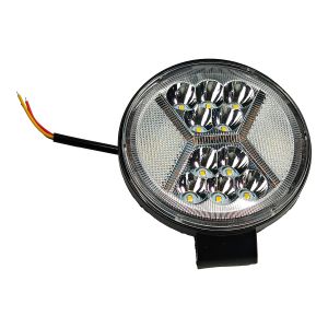 FARO AUXILIAR 132W 12 Vcc 8000LM LUZ BLANCA ARO AMARILLO / FAR-X060