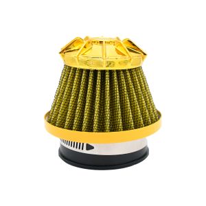FILTRO DE AIRE AMARILLO ALTO FLUJO CORTO 35/42/48mm / FIA-A016AM