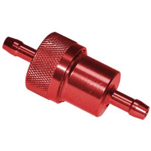 (CANCELADO) FILTRO DE GASOLINA ALUMINIO ROJO / FIG-005