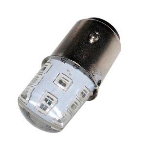 FOCO DE STOP CON ESTROBO LED 24 LED AZUL 12 Vcc / FOC-016