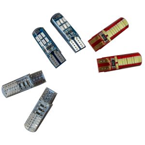 FOCOS PELLIZCO ENGOMADOS 2 ROJOS / 2 BLANCOS / 2 AMBAR 12 VCC / FOC-029