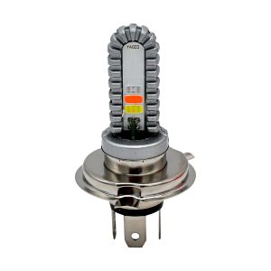 FOCO LED LUZ BLANCA ALTA-BAJA 8W / 800LM H4 LUZ DE DIA AZUL 12 VCC / FOC-LED-31