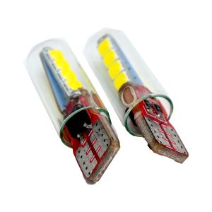 ESPECIAL  -  FOCO 8 LED PELLIZCO LUZ BLANCA 12 VCC / FOC-LED-47