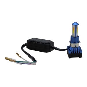 ESPECIAL  -  FOCO LED ALUMINIO H4 CON VENTILADOR 12 VCC / FOC-LED-X003