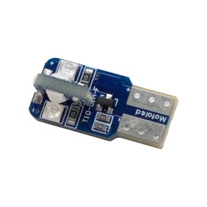 FOCO DE PELLIZCO AZUL  CON STROBO 12 Vcc / FOC-X035