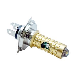 FOCO DE FARO LUZ BLANCA/ LUZ AMARILLA H-4 12 Vcc 12W 1500LM / FOC-X040