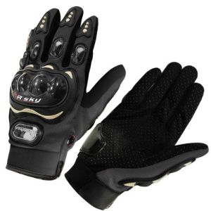 GUANTES PROTECCIONES NUDILLOS NEGRO EG / GUN-154