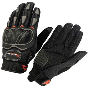 GUANTES CON ANTIDERRAPANTE NEGRO EG / GUN-158