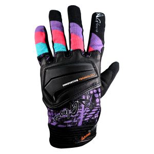 1X1  -  GUANTES A-GLOVES TEXTIL PROTECCION DE MOLDE EN NUDILLOS SMART TOUCH SCREEN ANTIDERRAPANTE EN LA PALMA / GUN-237-L