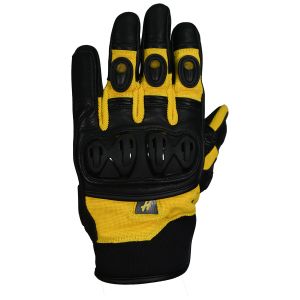 1X1  -  GUANTES TEXTIL/PIEL PROTECCION DE MOLDE EN NUDILLOS ANTIDERRAPANTE EN LA PALMA / GUN-H008-M