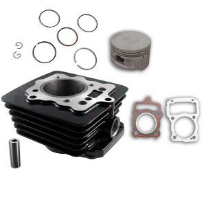 KIT DE CILINDRO KIIRUS NEGRO PISTON BAJO / KDC-F18