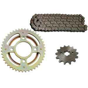 KIT DE SPROCKET IRON BOX CADENA REFORZADA 428H-126L SPROCKET 44T/14T / KSP-IR08