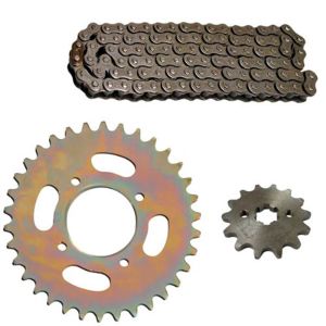 KIT DE SPROCKET IRON BOX CADENA REFORZADA 428H-116L SPROCKET 41T/14T / KSP-IR11