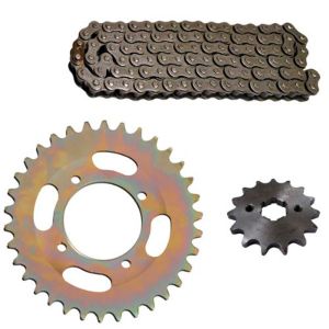 KIT DE SPROCKET IRON BOX CADENA REFORZADA 428H-102L SPROCKET 38T/15T / KSP-IR14