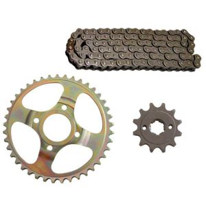 KIT DE SPROCKET IRON BOX  CADENA REFORZADA 520H-108L SPROCKET 45T/13T / KSP-IR20