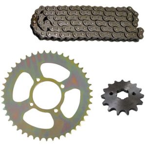 KIT DE SPROCKET IRON BOX CADENA REFORZADA 428H-120L SPROCKET 48T/14T / KSP-IR25