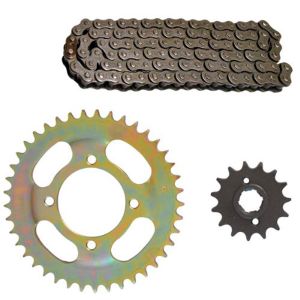 KIT DE SPROCKET IRON BOX CADENA REFORZADA 428H-104L SPROCKET 41T/15T / KSP-IR29