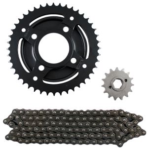 KIT DE SPROCKET IRON BOX  CADENA REFORZADA 428H-116L SPROCKET  44T /15T / KSP-IR30