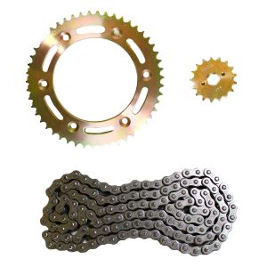 KIT DE SPROCKET IRON BOX CADENA REFORZADA 428H-130L SPROCKET 50T/17T / KSP-IR45