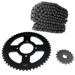 KIT DE SPROCKET CADENA REFORZADA 428H-132L SPROCKET 50T/17T / KSP-IR48
