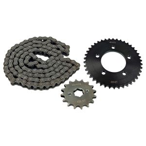 KIT DE SPROCKET IRON BOX  CADENA REFORZADA 428H-124L SPROCKET 42T/16T / KSP-IR54