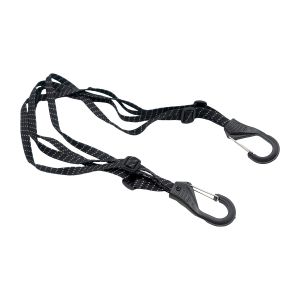 LIGA ELASTICA NEGRA REFLEJANTE 90 cm / LEL-014