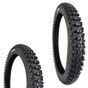 LLANTA 80/100-21 RUDOS BIKER 4 CAPAS P153 DOBLE PROPOSITO USA CAMARA (TT) / LLA-3004