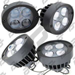 LUZ ROUND BLANCA 12 Vcc 7W ESTROBO / ALTA / BAJA / LUZ-X003