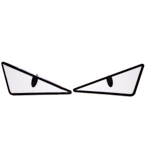 LUZ DECORATIVO OJO LED COLOR AMARILLO 12V cc / LUZ-X011