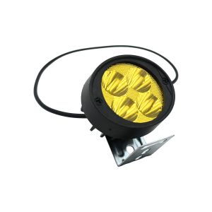 LUZ ROUND AMARILLA  4 LEDS 12 Vcc / LUZ-X012