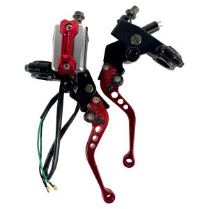 MANIJAS ALUMINIO DEPOSITO RECTANGULAR ROJO / MAJ-X001