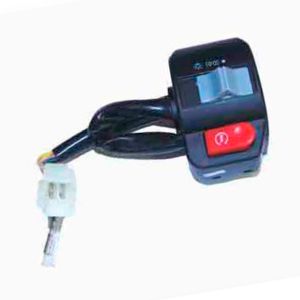 MANDO DER  12 Vcc NEGRO / MAN-007