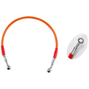 MANGUERA BOMBA DE FRENO NARANJA 500 mm / MNG-A001