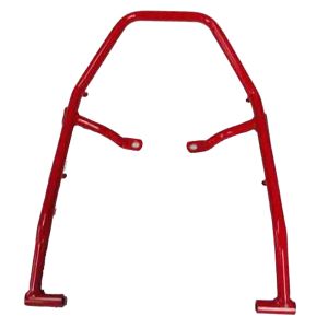 PARRILLA DE METAL TRASERA NEGRO MATE / PAR-001