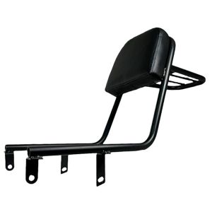 COSTO - RESPALDO CON PARRILLA PORTABULTOS NEGRO MATE / PAR-037