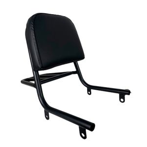 COSTO - RESPALDO CON PARRILLA PORTABULTOS NEGRO MATE / PAR-042