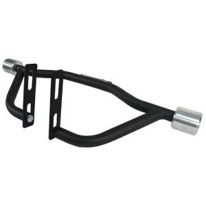 PARRILLAS DESLIZADOR SLIDER NEGRO MATE PUNTA ALUMINIO / PAR-049