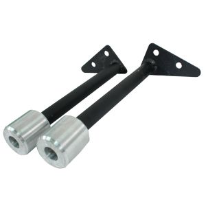 COSTO - DESLIZADOR SLIDER NEGRO MATE PUNTA ALUMINIO / PAR-055