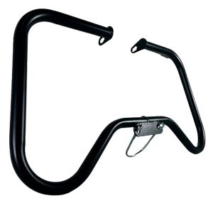 Cubre Piernas Burrera Negro Mate / PAR-061