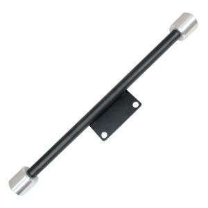 COSTO - DESLIZADOR SLIDER TRASERO NEGRO MATE / PAR-073